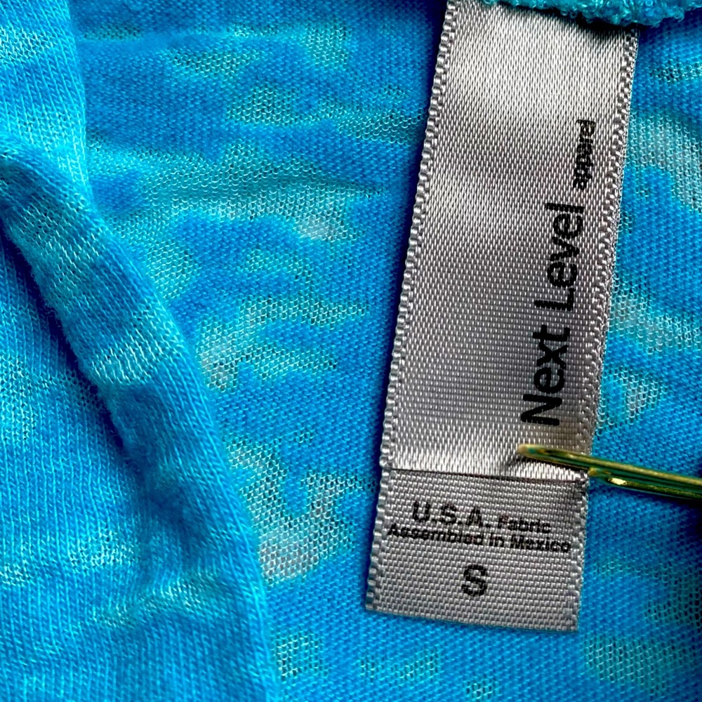 Blue hoodie size small